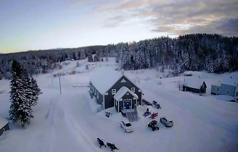Vue aérienne du centre